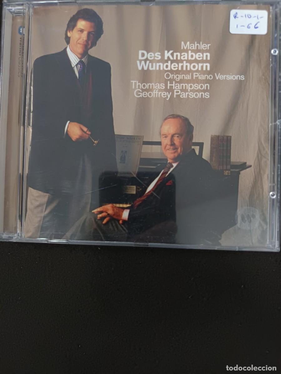CDs de m&uacute;sica: MAHLER. DES KNABEN WUNDERHORN. ORIGINAL PIANO VERSION. BAR&Iacute;TONO: THOMAS HAMPSON. PIANO: GEOFFREY PAR