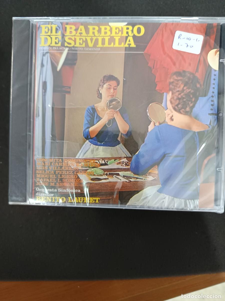 CDs de m&uacute;sica: EL BARBERO DE SEVILLA. DIR: BENITO LAURET. INT&Eacute;RP: CONCHITA DOM&Iacute;NGUEZ, MARI CARMEN RAMIREZ, LUIS VIL