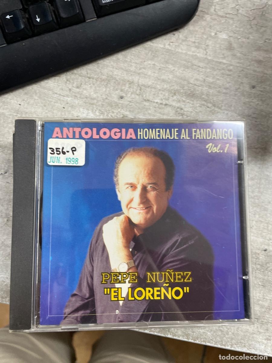 CDs de m&uacute;sica: Antolog&iacute;a homenaje al fandango Pepe N&uacute;&ntilde;ez el Lorenzo cd
