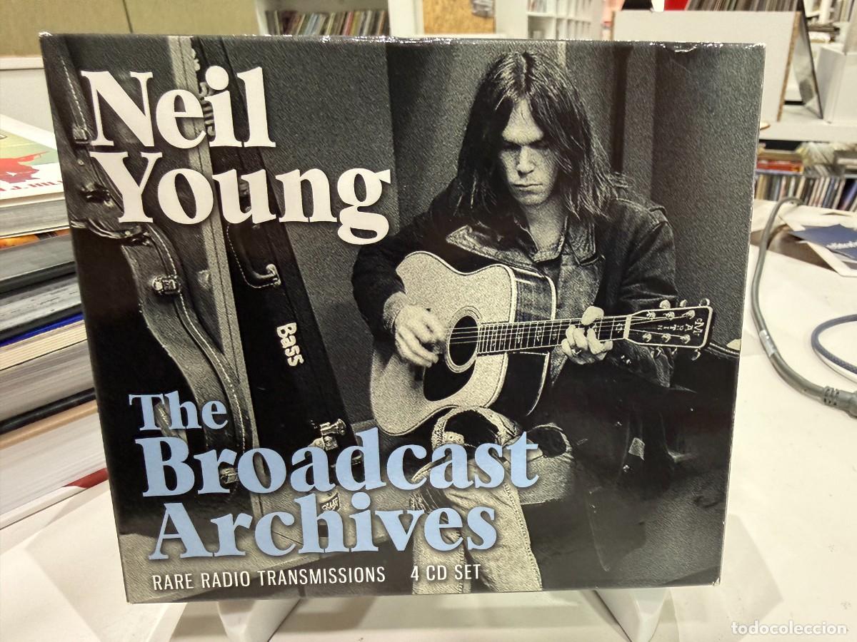 CDs de m&uacute;sica: Neil Young - The Broadcast Archives (4xCD) Box Set (Rare Radio Transmissions)