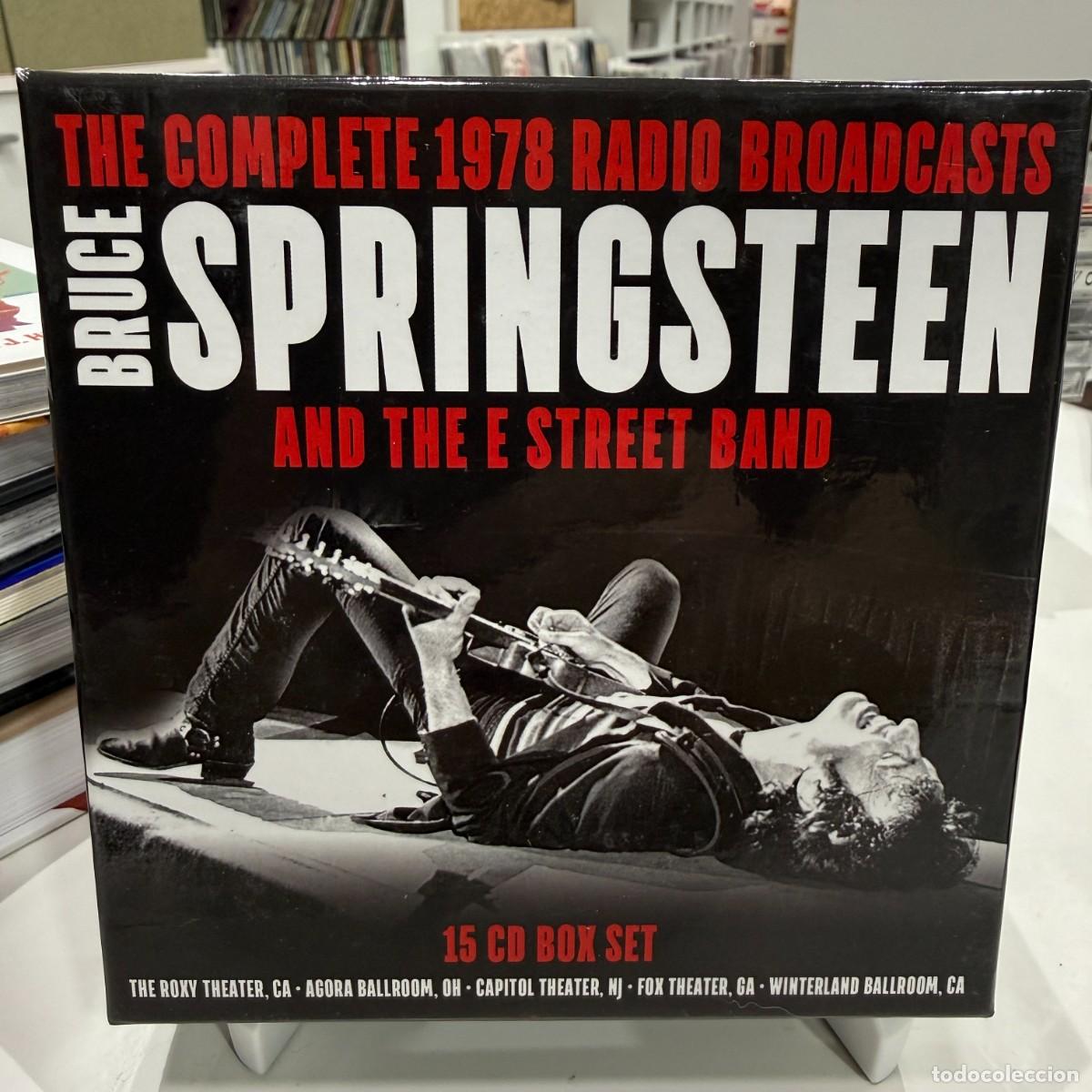 CDs de m&uacute;sica: Bruce Springsteen &ndash; The Complete 1978 Radio Broadcasts (15xCD) Box Set