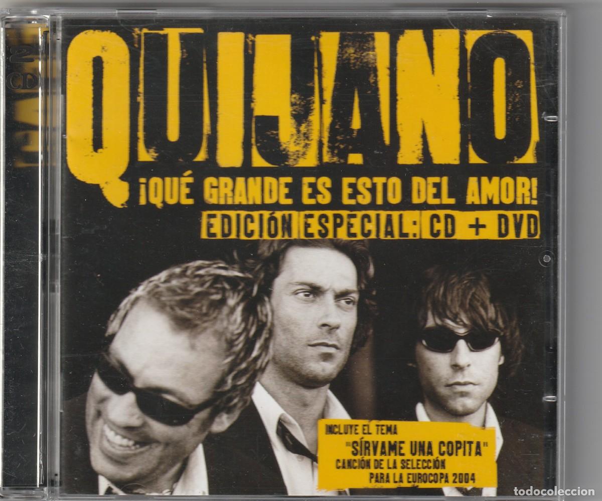 CDs de m&uacute;sica: CAFE QUIJANO - &iexcl;QUE GRANDE ES ESTO DEL AMOR! (CD + DVD WEA 2004) EDICION ESPECIAL
