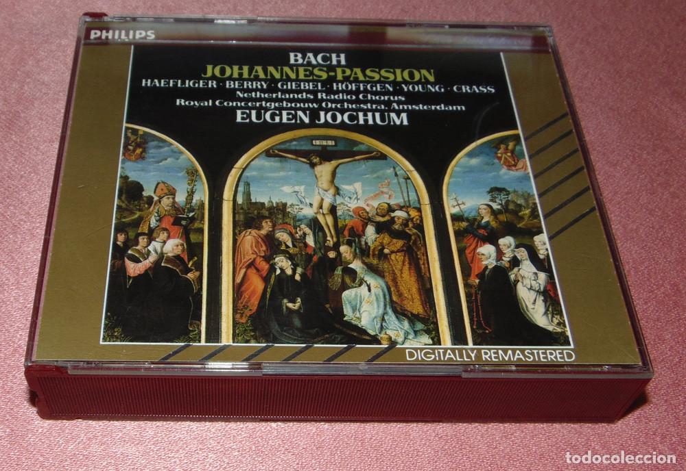 CDs de m&uacute;sica: JOHANN SEBASTIAN BACH - 2 CD ALBUM PASION SELON SAINT JEAN BWV 245 - JOCHUM - JOHANNES PASSION -