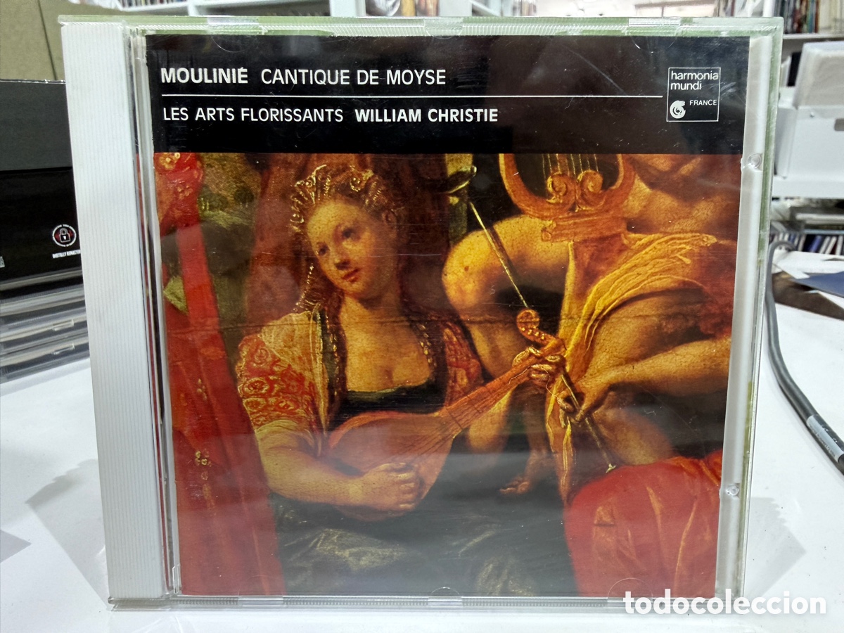 CD de M&uacute;sica: &Eacute;tienne Moulini&eacute; - Les Arts Florissants, William Christie - Cantique De Mo&yuml;se (CD)