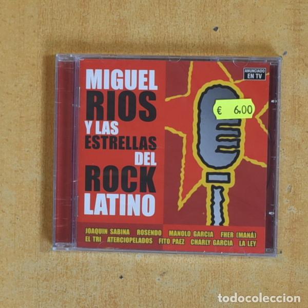 CDs de m&uacute;sica: MIGUEL RIOS -MIGUEL RIOS Y LA ESTRELLAS DEL ROCK LATINO - CD