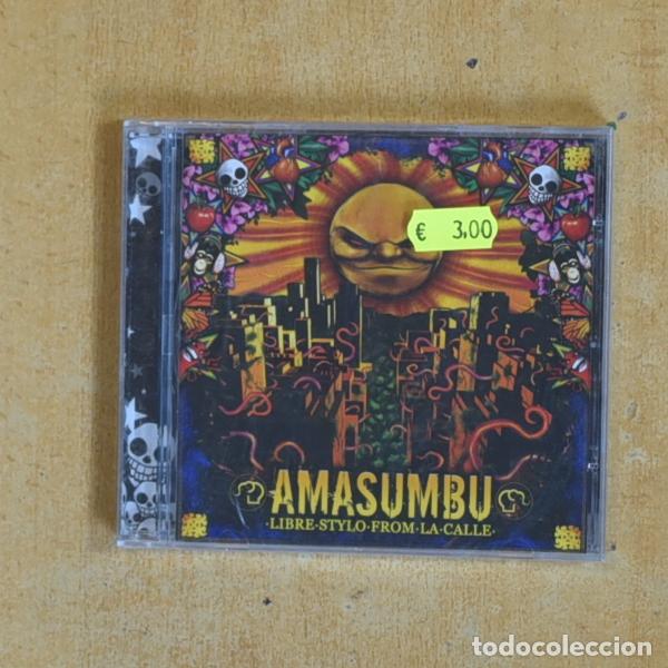 CDs de m&uacute;sica: AMASUMBU - LIBRE STYLO FRO LA CALLE - CD