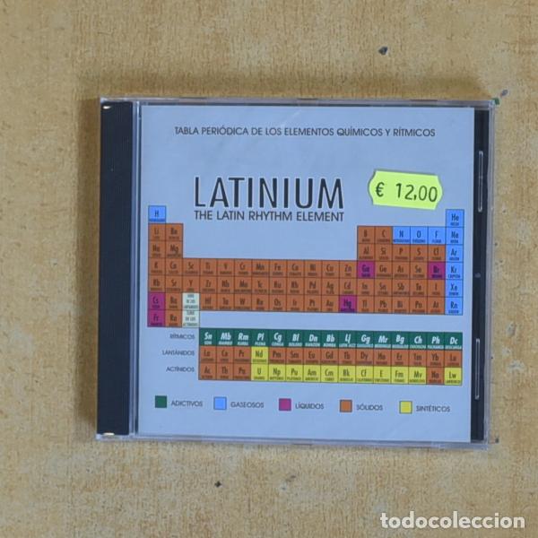 CDs de m&uacute;sica: VARIOS - LATINIUM THE LATIN RHYTHM ELEMENT - CD - Foto 1