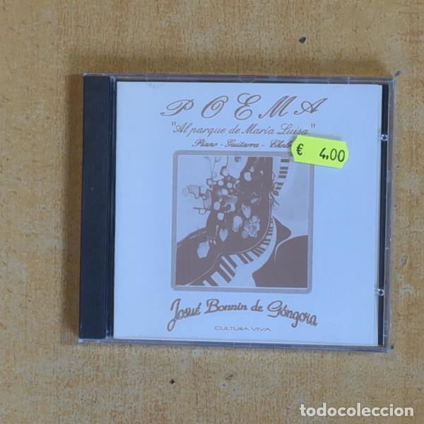 CDs de m&uacute;sica: JOSUE BONNIN DE GONGORA - AL PARQUE DE MARIA LUISA - CD