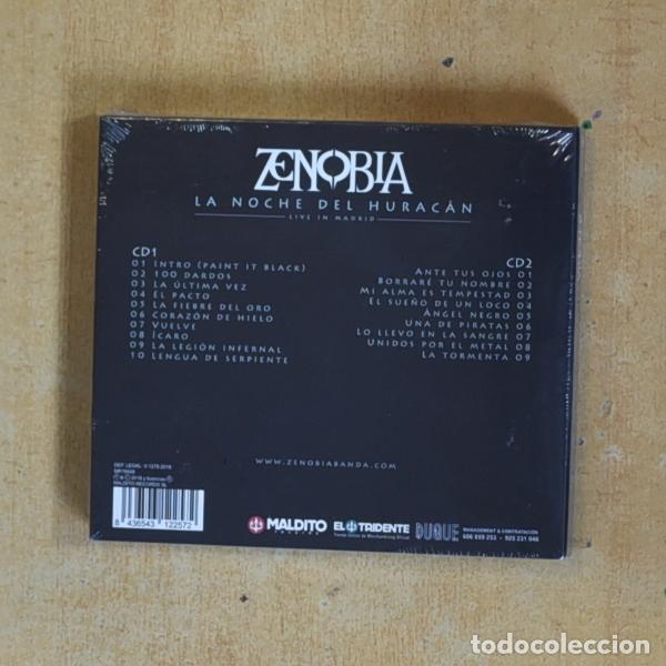 CDs de m&uacute;sica: ZENOBIA - LA NOCHE DEL HURACAN - CD - Foto 2