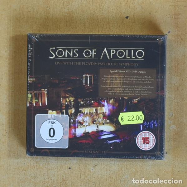 CDs de m&uacute;sica: SONS OF APOLLO - LIVE WITH THE PLOVDIV PSYCHOTIC SYMPHONY - CD