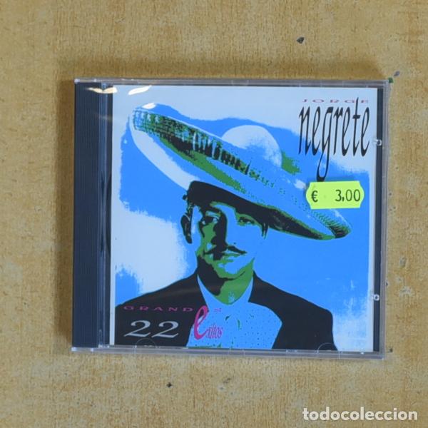 CDs de m&uacute;sica: JORGE NEGRETE - 22 GRANDES EXITOS - CD - Foto 1