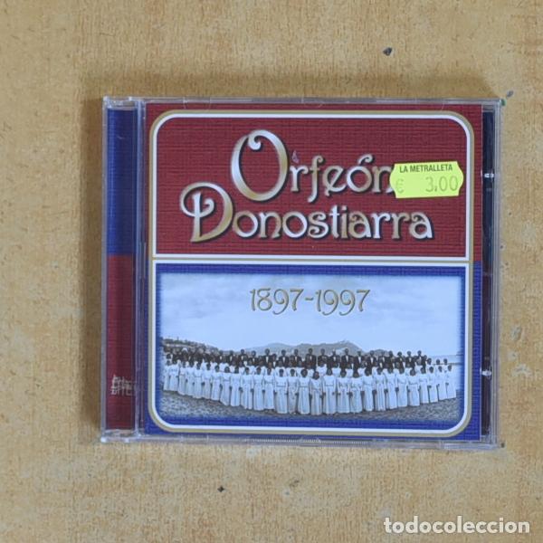 CDs de m&uacute;sica: ORFEON DONOSTIARRA - 1897 / 1997 - CD