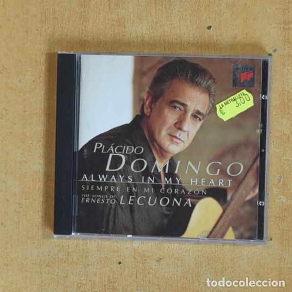 CDs de m&uacute;sica: PLACIDO DOMINGO - ALWAYS IN MY HEART - CD