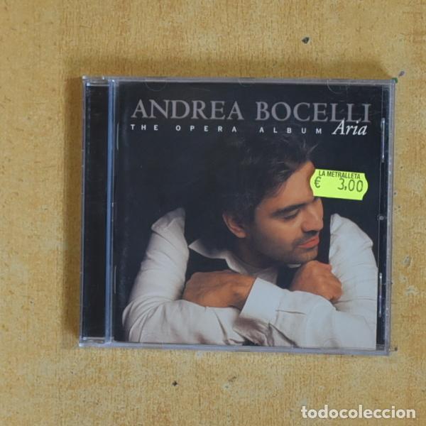 CDs de m&uacute;sica: ANDREA BOCELLI - THE OPERA ALBUM ARIA - CD