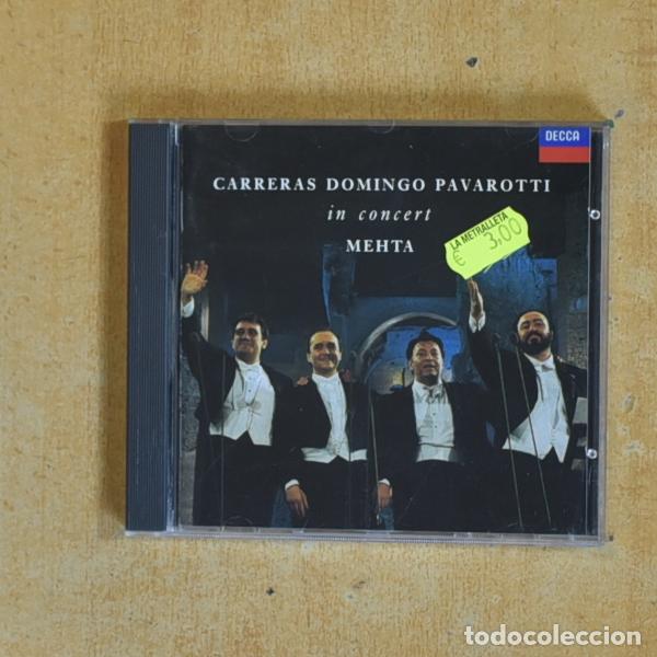 CDs de m&uacute;sica: CARRERAS / DOMINGO / PAVAROTTI - IN CONCERT - CD