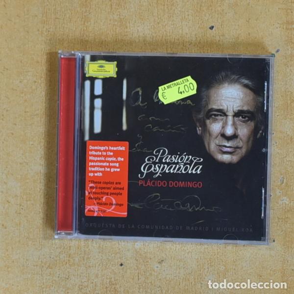 CDs de m&uacute;sica: PLACIDO DOMINGO - PASION ESPA&Ntilde;OLA - CD