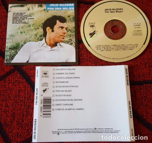 CDs de m&uacute;sica: JULIO IGLESIAS ** Por Una Mujer ** ORIGINAL 1989 USA CD