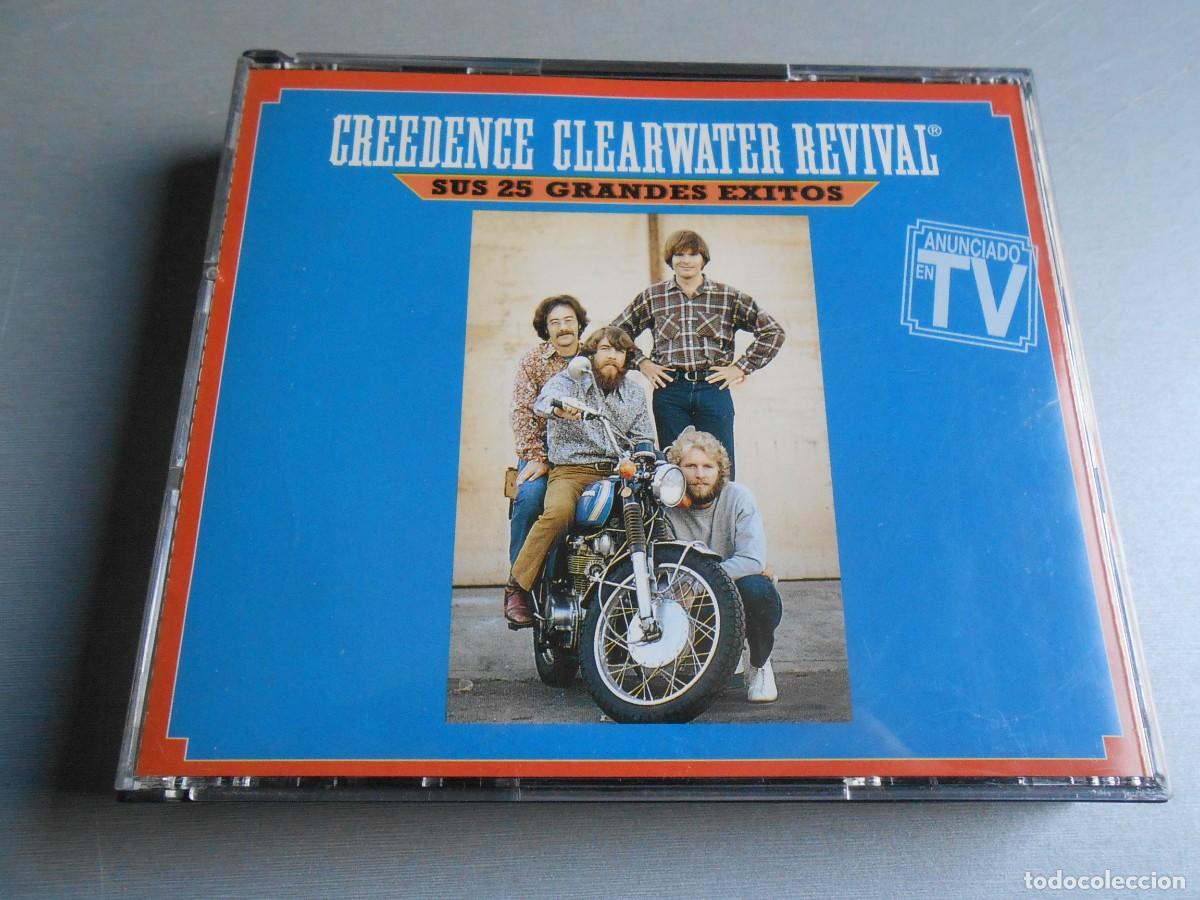 CD di Musica: CREEDENCE CLEARWATER REVIVAL - SUS 25 GRANDES EXITOS -, 2 CD, A&Ntilde;O 1995, POLYDOR 529.651-2