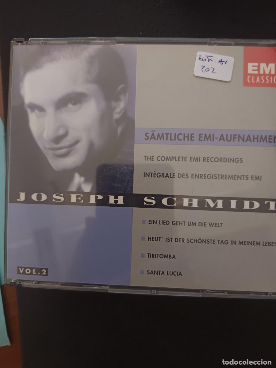 CDs de m&uacute;sica: 2 CD. JOSEPH SCHMIDT. S&Auml;MTLICHE EMI AUFNAHMEN /THE COMPLETE EMI RECORDINGS/ INT&Eacute;GRALE DES ENREGISTR