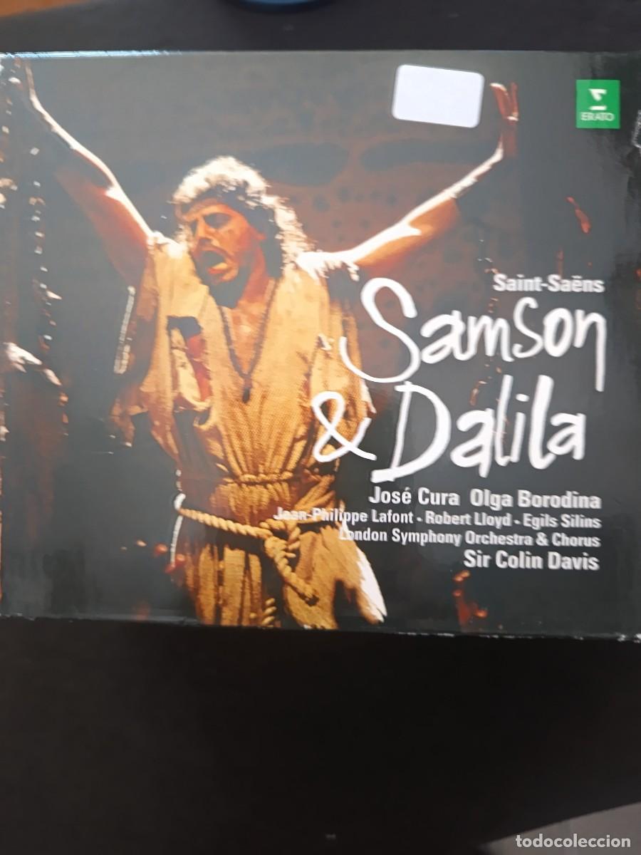 CDs de m&uacute;sica: 2CD. SAINT-SA&Euml;NS. SAMSON & DALILA. DIR: SIR COLIN DAVIS. INT&Eacute;RP: JOS&Eacute; CURA, OLGA BORODINA