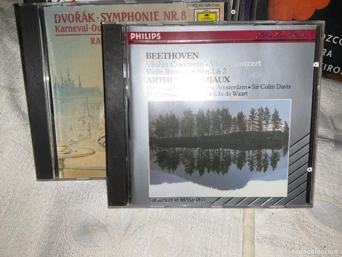 CDs de m&uacute;sica: BEETHOVEN VIOLIN CONCERTO ROMANCES GRUMIAUX PHILIPS - CD MUSICA KREATEN