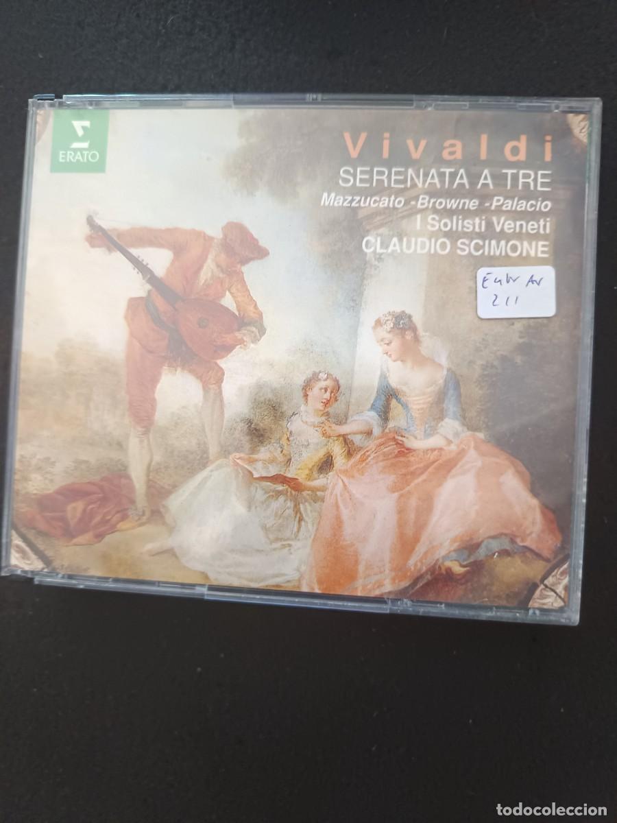 CDs de m&uacute;sica: 2CD. VIVALDI: SERENATA A TRE. DIR: CLAUDIO SCIMONE. I SOLISTI VENETI.