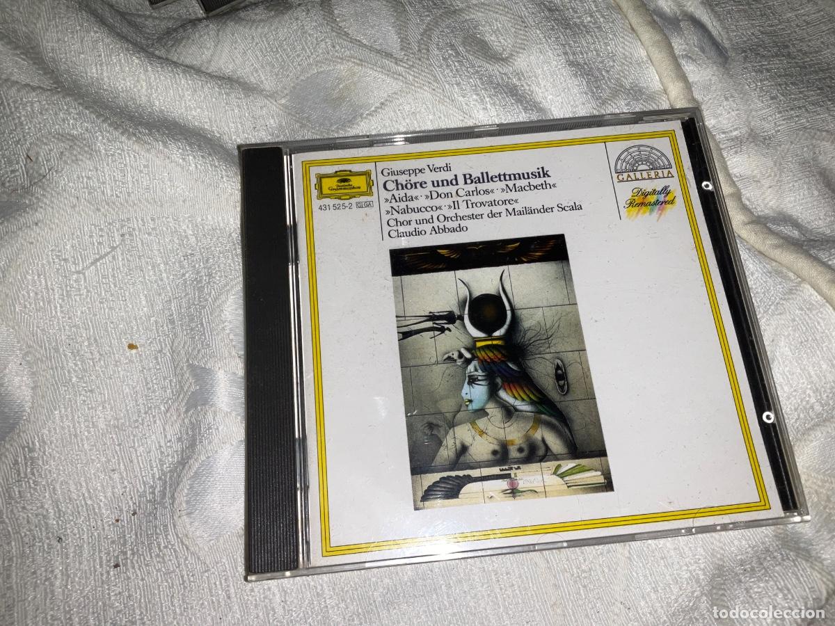 CDs de m&uacute;sica: Verdi: Chore Und Ballettmusik-Claudio Abbado Cd