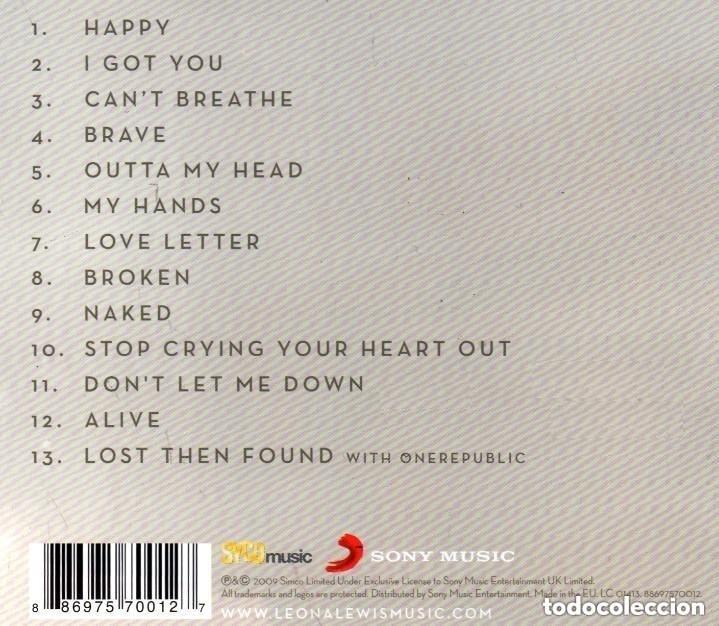 CDs de m&uacute;sica: LEONA LEWIS. ECHO. CD. - Foto 2