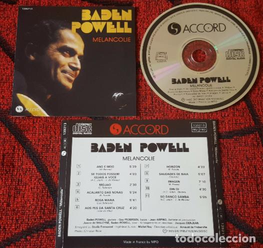 CDs de m&uacute;sica: BADEN POWELL ** Melancolie ** CD FRANCIA 1985