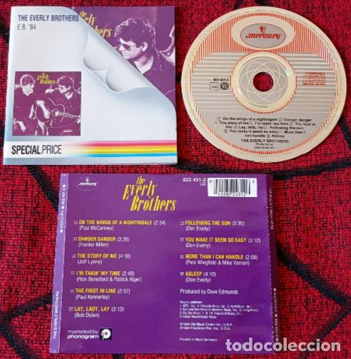CDs de m&uacute;sica: THE EVERLY BROTHERS ** E. B. '84 ** CD ALEMANIA