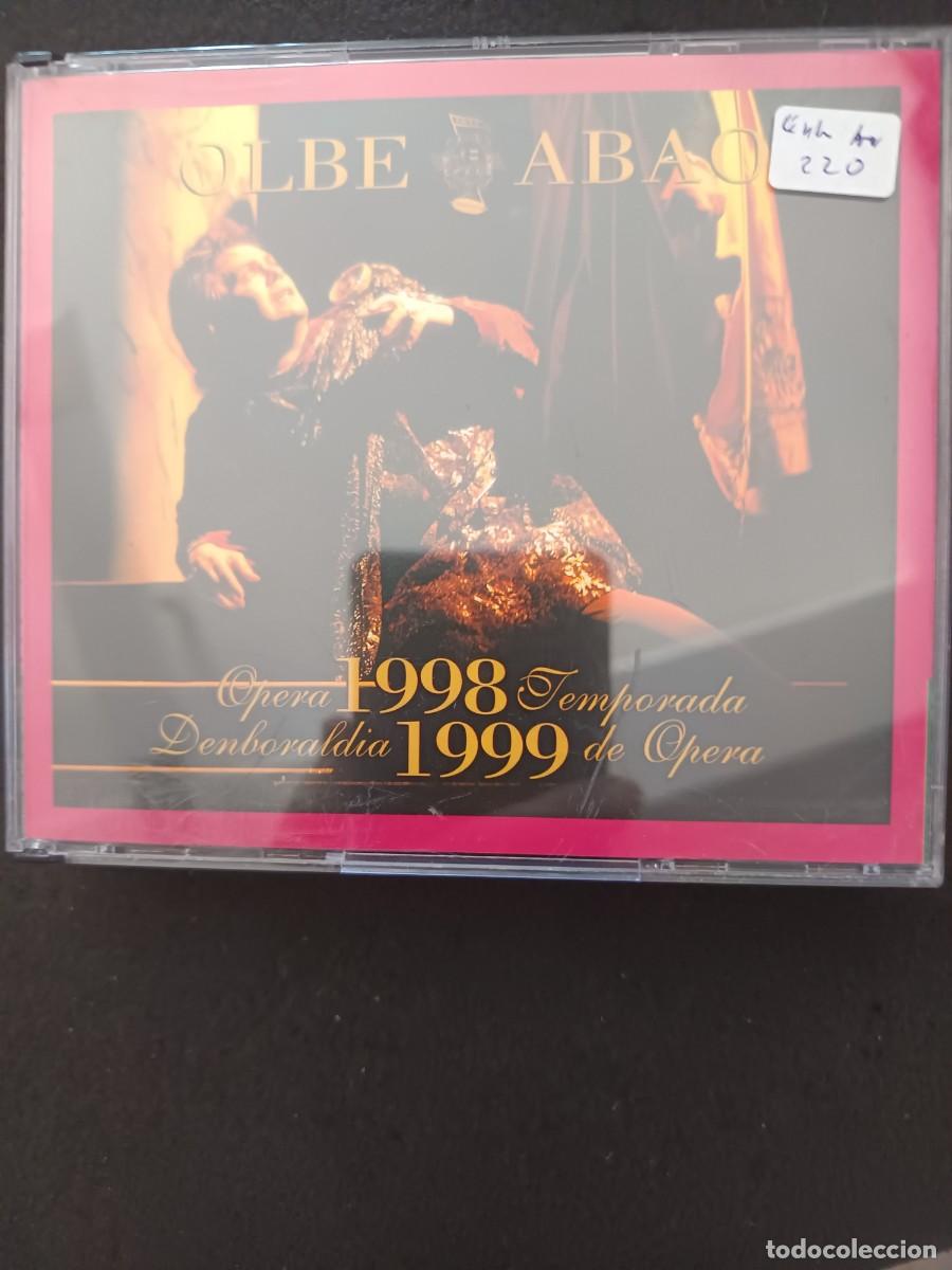 CDs de m&uacute;sica: 2CD. OLBE ABAO. OPERA TEMPORADA 1998 / 1999