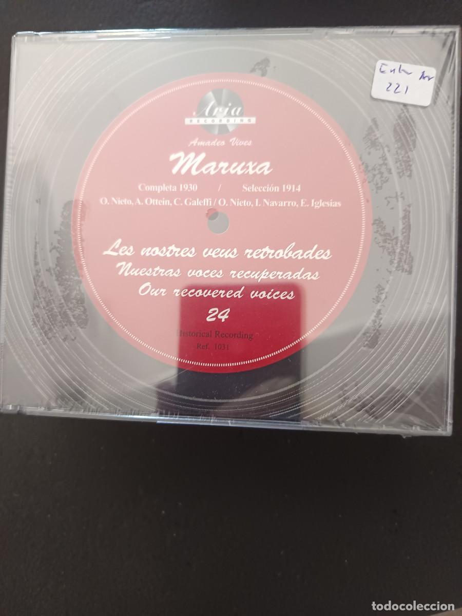 CDs de m&uacute;sica: 2CD. LES NOSTRES VEUS RETROBADES. NUESTRAS VOCES RECUPERADAS, 24. MARUXA. AMADEO VIVES