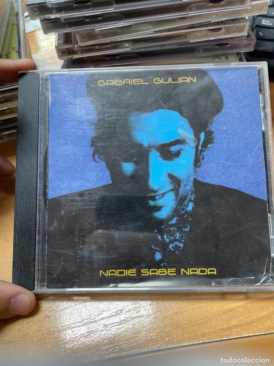 CDs de m&uacute;sica: Gabriel gulian nadie sabe nada cd