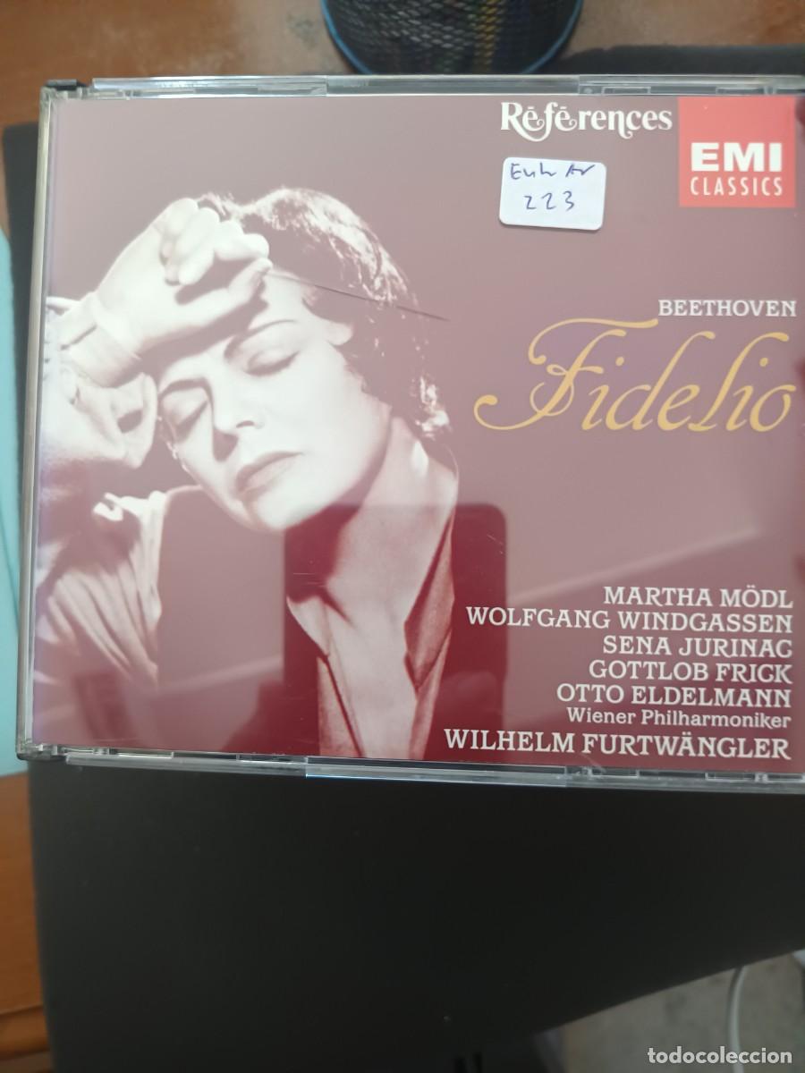 Music CDs: 2CD. BEETHOVEN: FIDELIO. DIR: WILHELM FURTW&Auml;NGLER. INT&Eacute;RP: M&Ouml;DL, WINDGASSEN, JURINAC, FRICK, ELDELMA