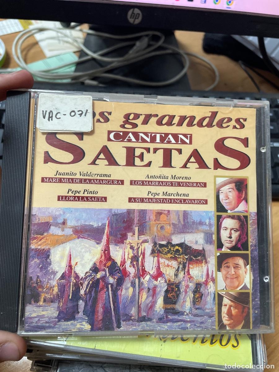 CDs de m&uacute;sica: Los grandes cantan saetas CD