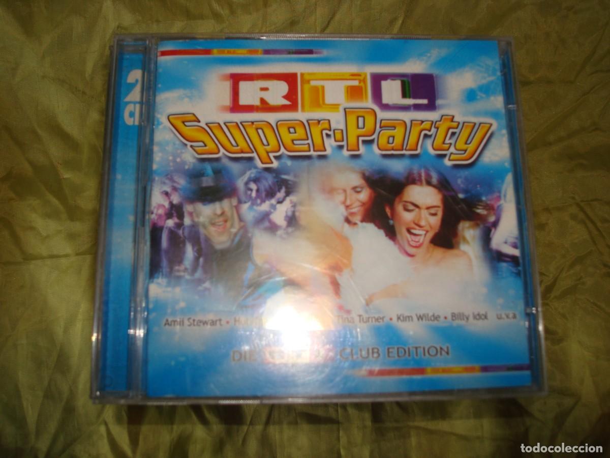 CDs de m&uacute;sica: RTL SUPER-PARTY. AMII STEWART, BILLY IDOL...2 CD&acute;S. (#)