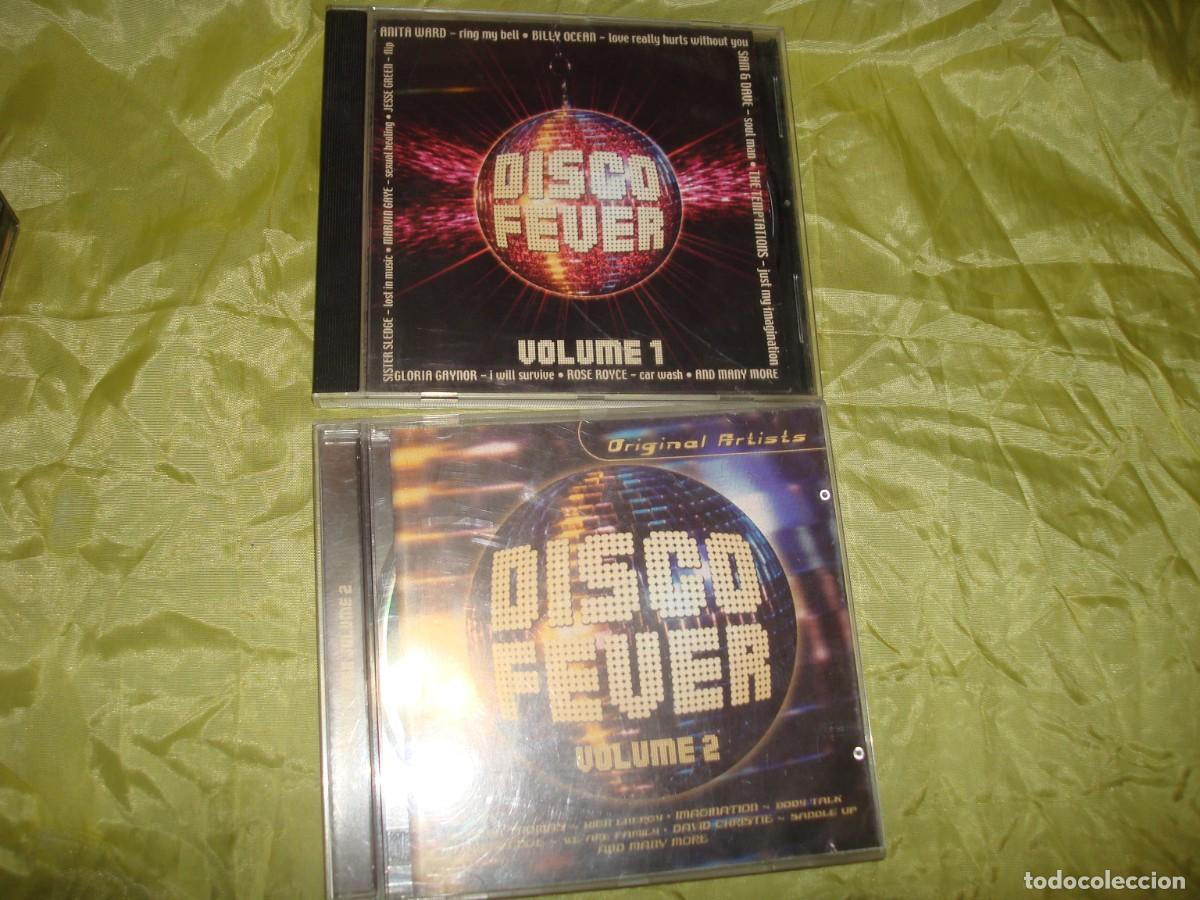CDs de m&uacute;sica: DISCO FEVER. VOLUME 1 Y 2. THE TAVARES, EVELYN THOMAS, JESSE... 2 CD&acute;S