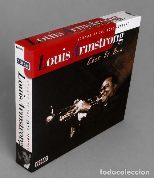 CDs de m&uacute;sica: [2 CDS SET BOX]. LOUIS ARMSTRONG. C'EST SI BON. JAZZ.
