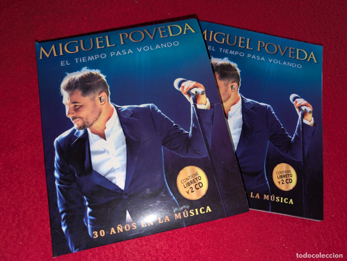CDs de m&uacute;sica: MIGUEL POVEDA El tiempo pasa volando 30 a&ntilde;os en la musica 2CD 2018 excelente estado