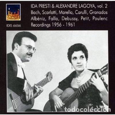 CDs de m&uacute;sica: Ida Presti & Alexandre Lagoya, Vol. 2- 8021945002715