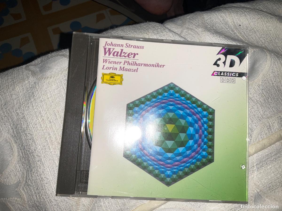 CDs de m&uacute;sica: JOHANN STRAUSS - WALZER - WIENER PHILARMONIKER - LORIN MAAZEL - DEUTSCHE GRAMMOPHON CD