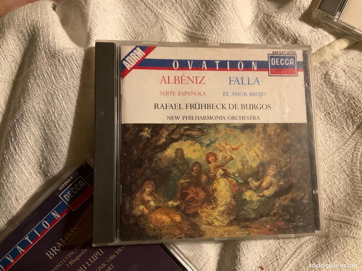 CDs de m&uacute;sica: CD Alb&eacute;niz Suite espa&ntilde;ola / Falla, el amor brujo - Rafael Fr&uuml;hbeck de Burgos