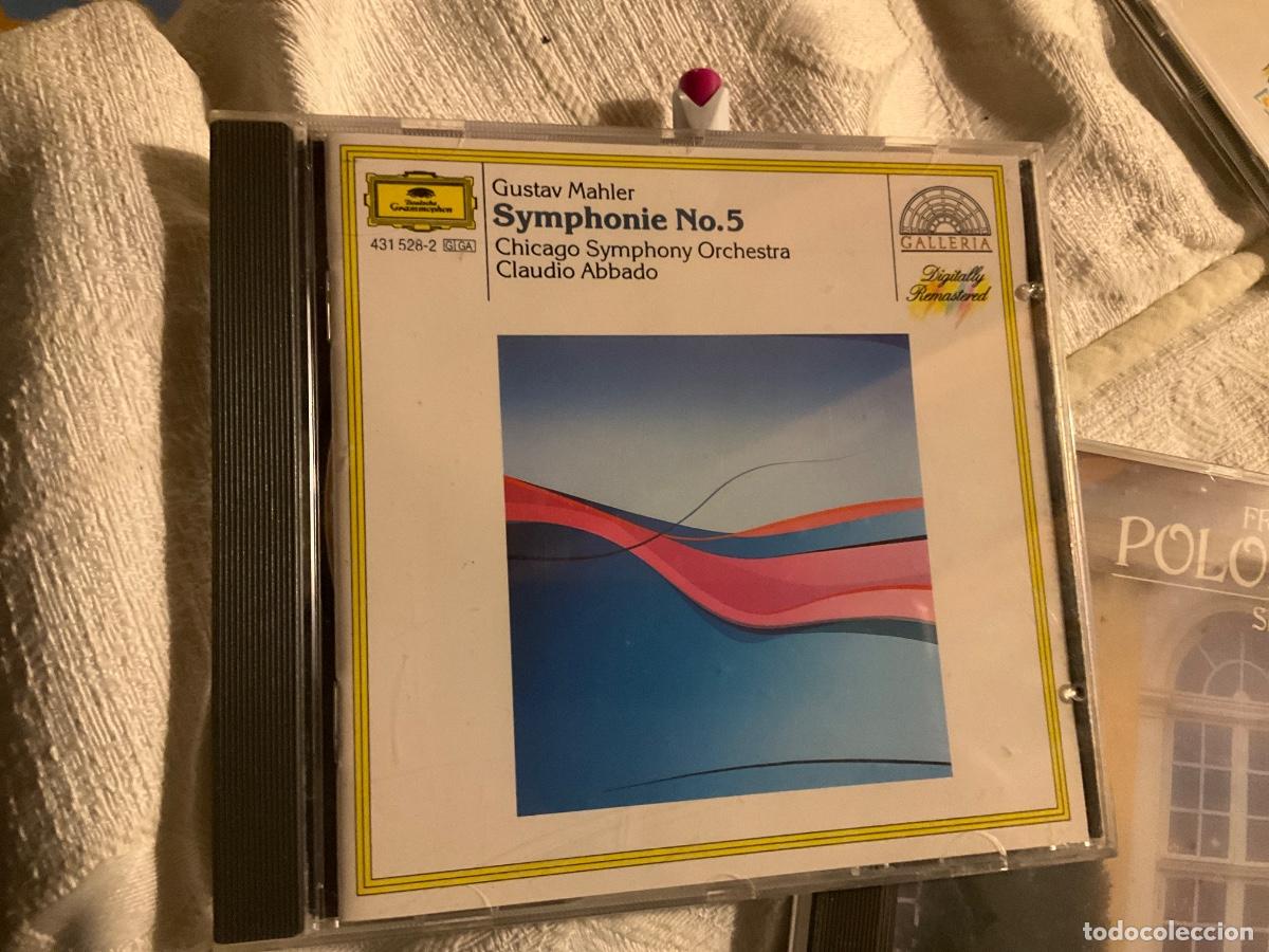 CDs de m&uacute;sica: GUSTAV MAHLER, SYMPHONIE No. 5. CHICAGO SYMPHONY ORCHESTRA CLAUDIO ABBADO