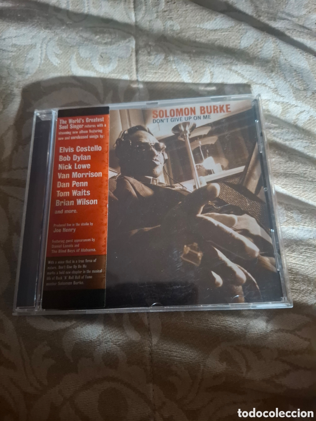 CDs de m&uacute;sica: Solomon Burke Don't Give Up Me