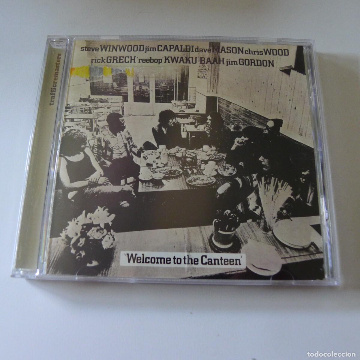 CDs de m&uacute;sica: Steve Winwood, Jim Capaldi, Dave Mason, Chris Wood ; Welcome To The Canteen CD