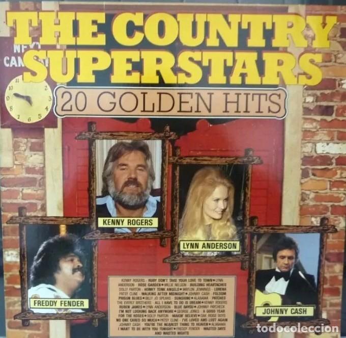 CDs de m&uacute;sica: CD THE COUNTRY SUPERSTARS 20 GOLDEN HITS DE VARIOS ARTISTAS