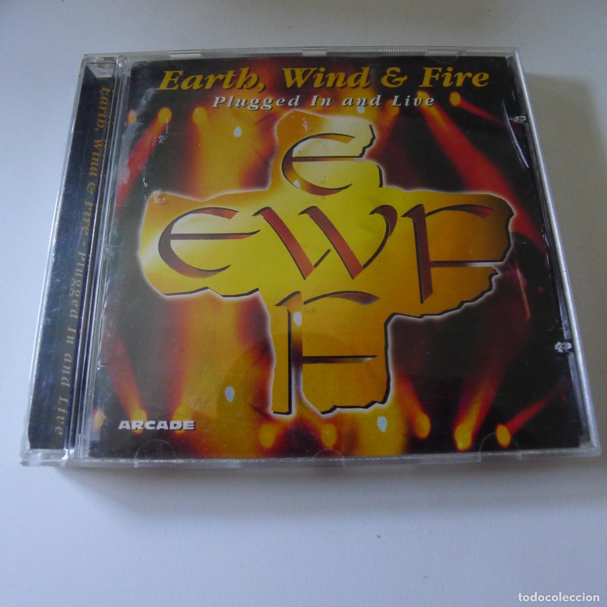 CDs de m&uacute;sica: Earth, Wind & Fire &ndash; Plugged In And Live CD - Foto 1