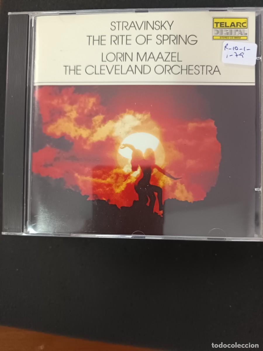 CDs de m&uacute;sica: STRAVINSKY: THE RITE OF SPRING. DIR: LORIN MAAZEL. THE CLEVELAND ORCHESTRA