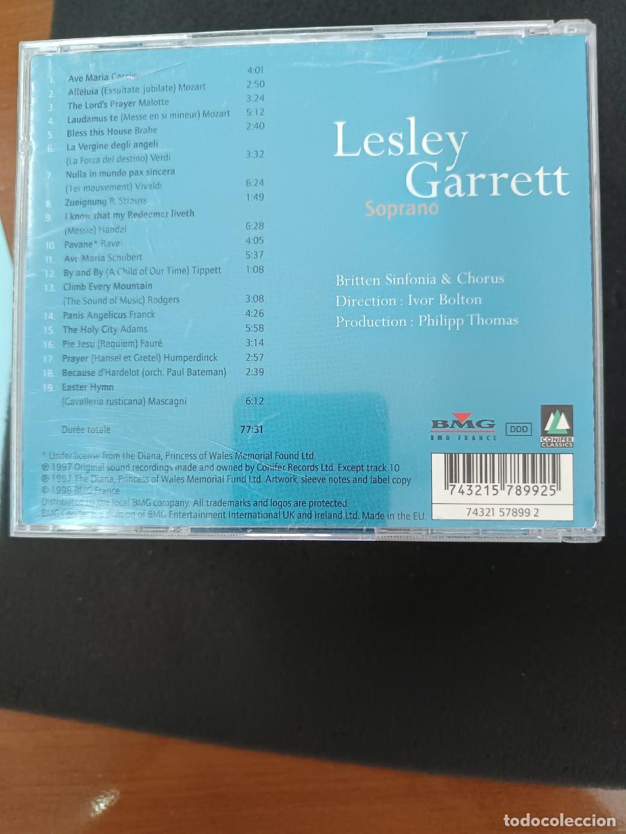 CDs de m&uacute;sica: LESLEY GARRETT. SOPRANO - Foto 2