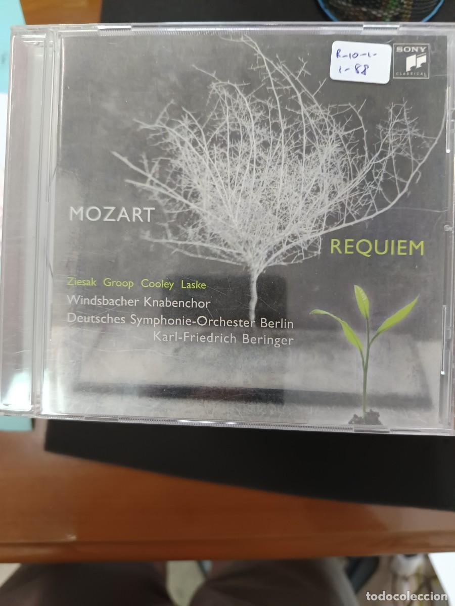 CDs de m&uacute;sica: MOZART: REQUIEM. DIR: KARL-FRIEDRICH BERINGER. INT&Eacute;RP: ZIESAK, GROOP, COOLEY, LASKE.